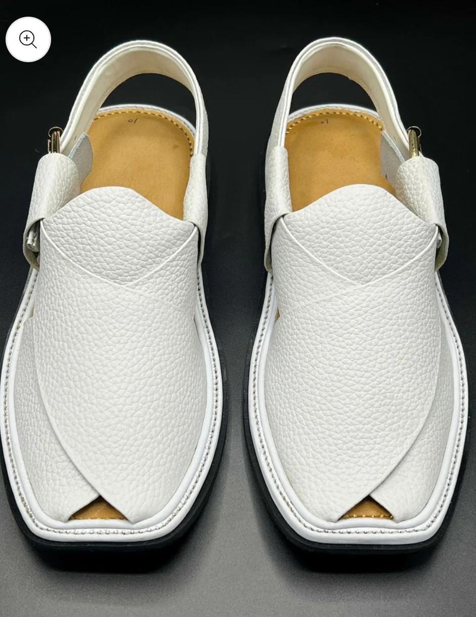 Smart Zalmi white dot leather