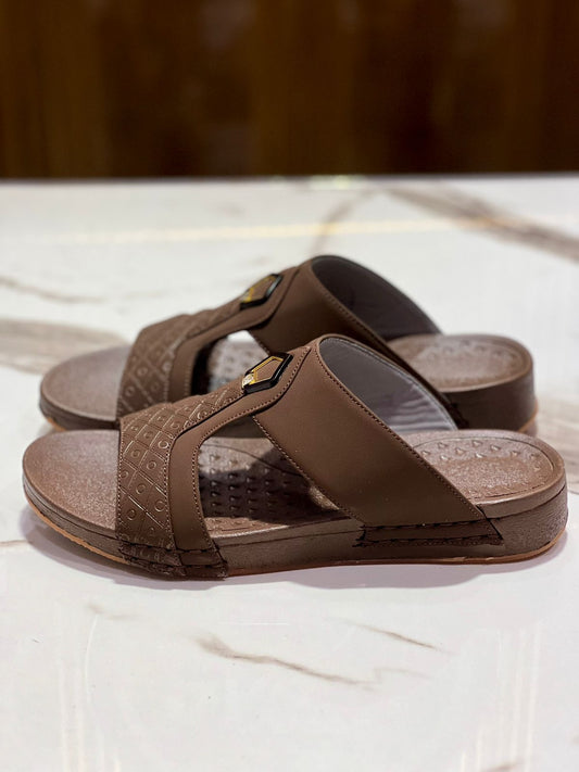 Arabic Medicated Sandals (Brown)