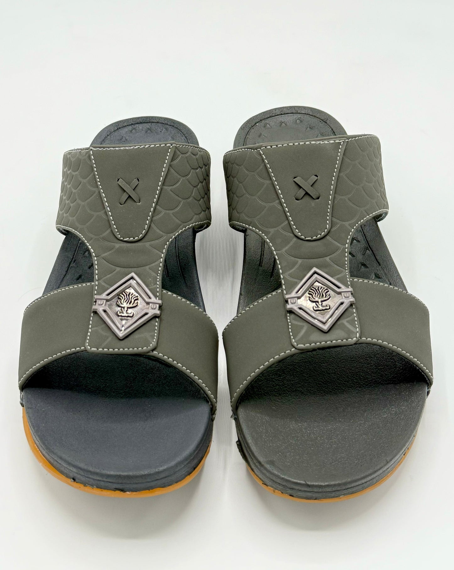 Arabic Medicated Sandals (Gray)